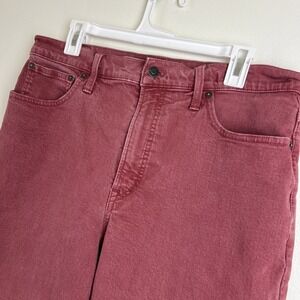 Madewell Perfect Vintage Wide Leg Jeans Fair Trade Antique Rose Womens Size 31